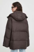 Куртка Samsoe Samsoe жіноча колір коричневий зимова (3656891)