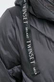 Куртка Twinset жіноча колір чорний зимова (3477399)