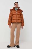 Куртка Twinset жіноча колір коричневий зимова oversize