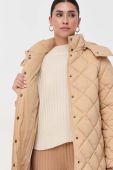 Куртка Twinset жіноча колір бежевий перехідна (3473922)