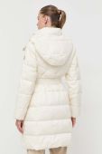 Пухова куртка Twinset жіноча колір бежевий перехідна