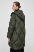 Пухова куртка Weekend Max Mara жіноча колір зелений зимова