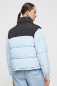 Двостороння куртка Karl Kani жіноча зимова колір блакитний