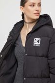 Куртка Karl Kani жіноча колір чорний зимова (3567349)