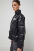 Куртка Karl Kani жіноча колір чорний зимова (3577806)
