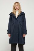 Парка Marc O'Polo жіноча колір синій перехідна