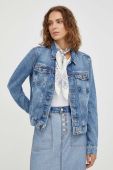 Джинсова куртка Marc O'Polo жіноча перехідна колір блакитний