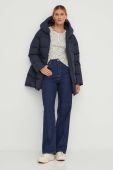 Пухова куртка Marc O'Polo жіноча колір синій зимова oversize