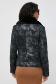 Куртка Guess жіноча колір чорний перехідна (3571354)