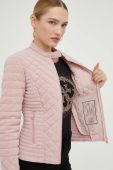 Куртка Guess жіноча колір рожевий перехідна (3511842)