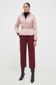 Куртка Guess жіноча колір рожевий зимова (3597837)