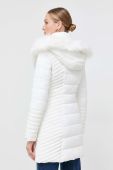 Куртка Guess жіноча колір білий перехідна (3554143)