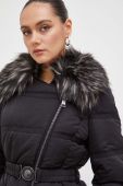 Куртка Guess жіноча колір чорний зимова (3609708)