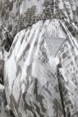Куртка Guess жіноча колір срібний зимова oversize