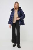 Пухова куртка Luisa Spagnoli жіноча колір синій зимова oversize