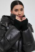 Пухова куртка Luisa Spagnoli жіноча колір чорний зимова
