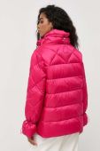 Пухова куртка Luisa Spagnoli жіноча колір рожевий зимова