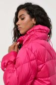 Пухова куртка Luisa Spagnoli жіноча колір рожевий зимова