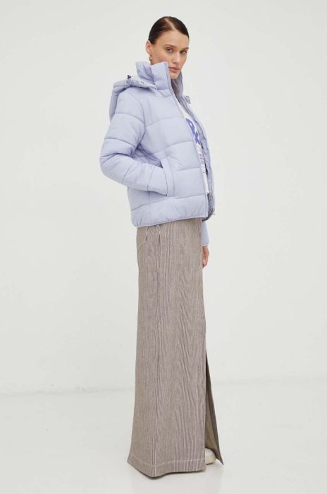 Куртка G-Star Raw жіноча зимова колір блакитний (3533414)