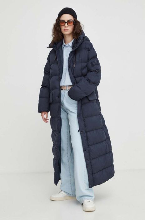 Куртка G-Star Raw жіноча колір синій зимова (3656925)