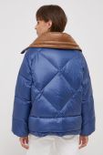 Пухова куртка Deha жіноча зимова колір блакитний