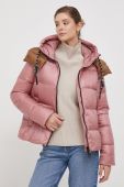 Пухова куртка Deha жіноча колір рожевий зимова (3632991)