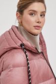 Пухова куртка Deha жіноча колір рожевий зимова (3632991)