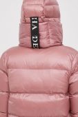 Пухова куртка Deha жіноча колір рожевий зимова (3632991)
