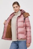 Пухова куртка Deha жіноча колір рожевий зимова (3632991)