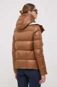 Пухова куртка Deha жіноча колір коричневий зимова (3629708)