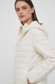 Куртка United Colors of Benetton жіноча колір бежевий перехідна (3533427)