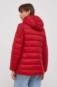 Куртка United Colors of Benetton жіноча колір червоний перехідна
