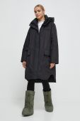 Куртка Didriksons жіноча колір чорний перехідна (3574811)