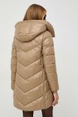 Куртка BOSS жіноча колір бежевий зимова