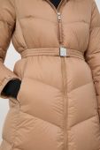 Пухова куртка BOSS жіноча колір бежевий зимова (3609776)