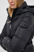 Пухова куртка BOSS жіноча колір чорний зимова
