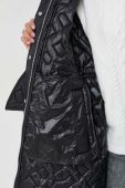 Пончо BOSS жіночий колір чорний перехідна oversize