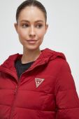 Куртка Guess жіноча колір бордовий зимова