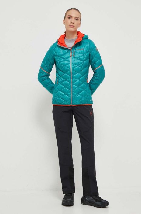 Спортивна пухова куртка LA Sportiva Pinnacle колір бірюзовий