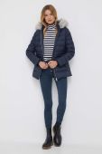 Пухова куртка Tommy Hilfiger жіноча колір синій зимова (3424581)