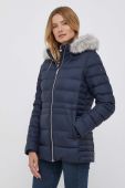 Пухова куртка Tommy Hilfiger жіноча колір синій зимова (3424581)