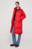Куртка Tommy Hilfiger жіноча колір червоний зимова (3485903)