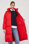 Куртка Tommy Hilfiger жіноча колір червоний зимова (3485903)