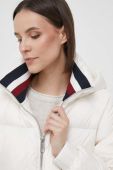 Пухова куртка Tommy Hilfiger жіноча колір бежевий зимова (3429545)