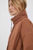 Куртка Tommy Hilfiger жіноча колір коричневий зимова (3437830)