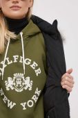 Куртка Tommy Hilfiger жіноча колір чорний зимова (3437825)