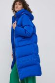 Пухова куртка Tommy Hilfiger жіноча зимова колір блакитний (3485943)