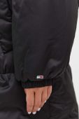 Куртка Tommy Jeans жіноча колір чорний зимова oversize (3585743)