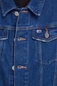 Джинсова куртка Tommy Jeans жіноча колір синій перехідна (3592989)