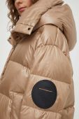 Пухова куртка MMC STUDIO Ilona жіноча колір бежевий зимова oversize (3531132)